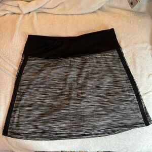 Fitness skirt with shorts